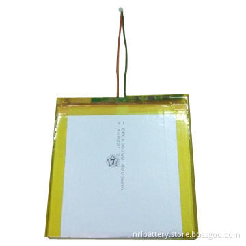 3.7V 4800mAh Li-polymer Battery Pack for Medical Equipment, Machinery and Electronic Devices
